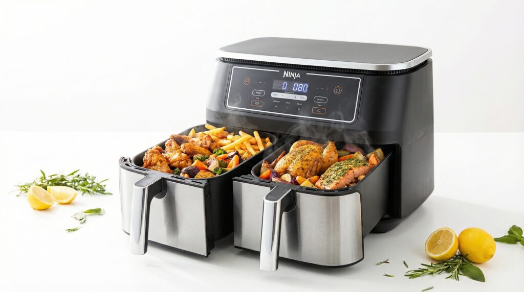 Cea mai buna friteuza cu aer cald dubla