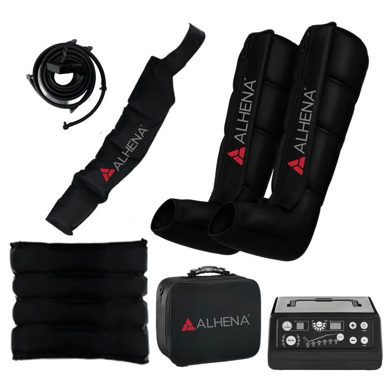 Aparat de drenaj limfatic Alhena M-PRO 3001, set picioare, brat si abdomen