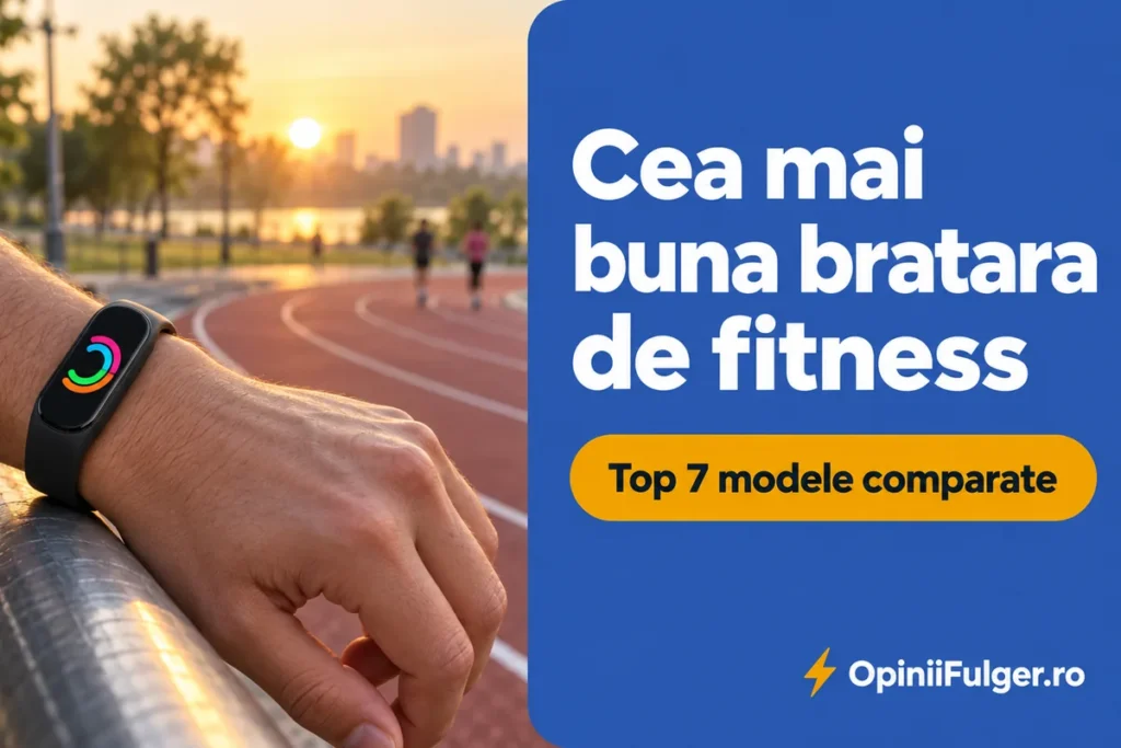 Cea mai buna bratara de fitness: top 7 modele comparate