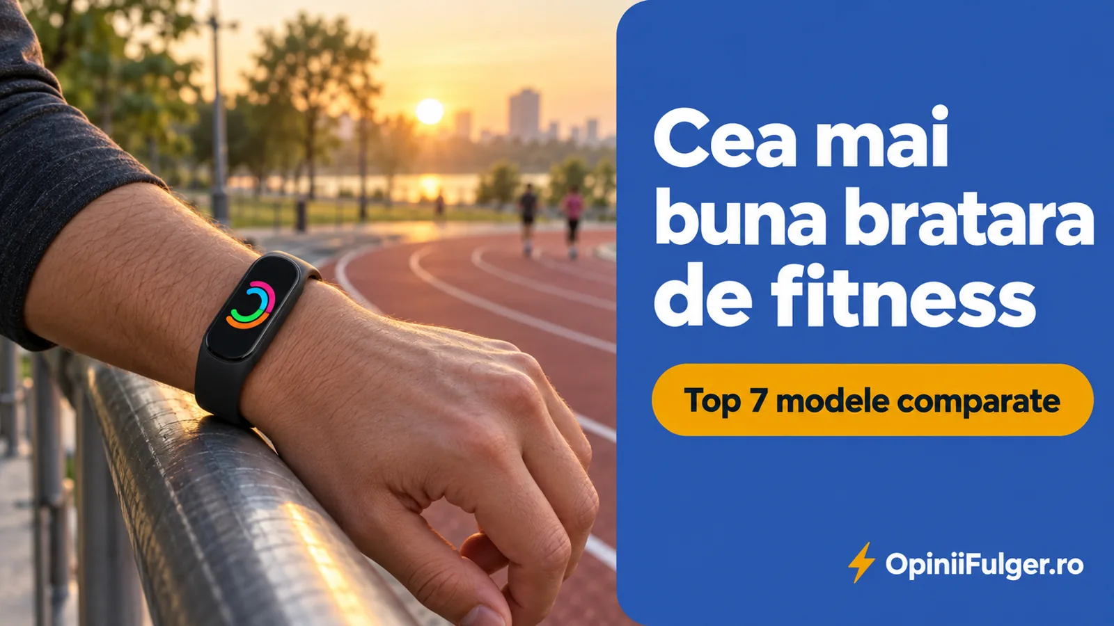 Cea mai buna bratara de fitness: top 7 modele comparate