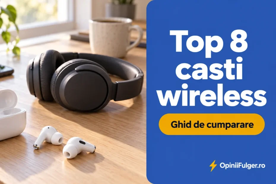 Cele mai bune casti wireless: top 8 comparate