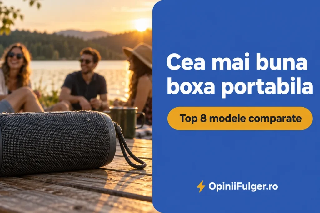 Cea mai buna boxa portabila: top 8 modele comparate