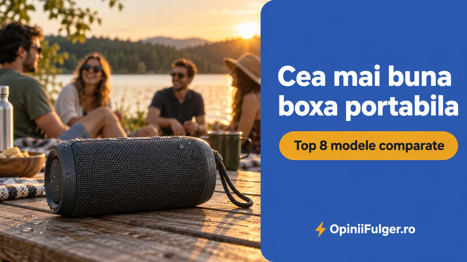 Cea mai buna boxa portabila: top 8 modele comparate