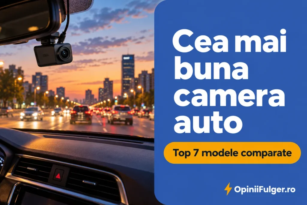Cea mai buna camera auto - top 7 camere de bord comparate