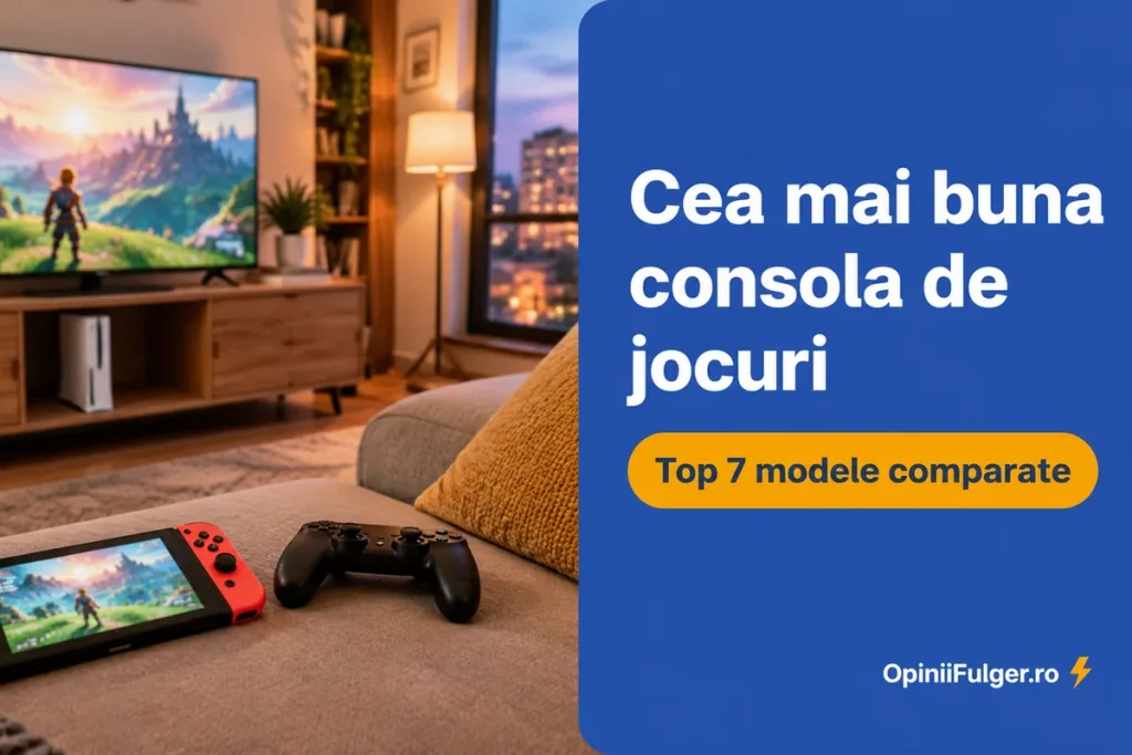 Cea mai buna consola de jocuri - top 7 modele comparate