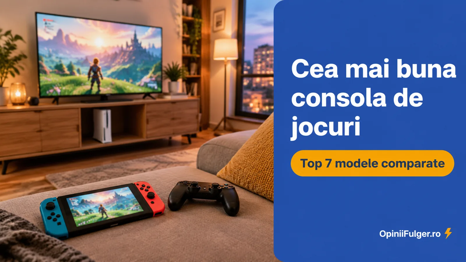 Cea mai buna consola de jocuri - top 7 modele comparate