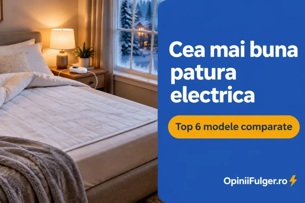 Cea mai buna patura electrica - top 6 modele comparate