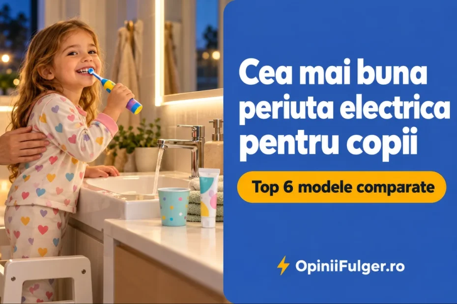 Cea mai buna periuta electrica pentru copii - top 6 modele comparate