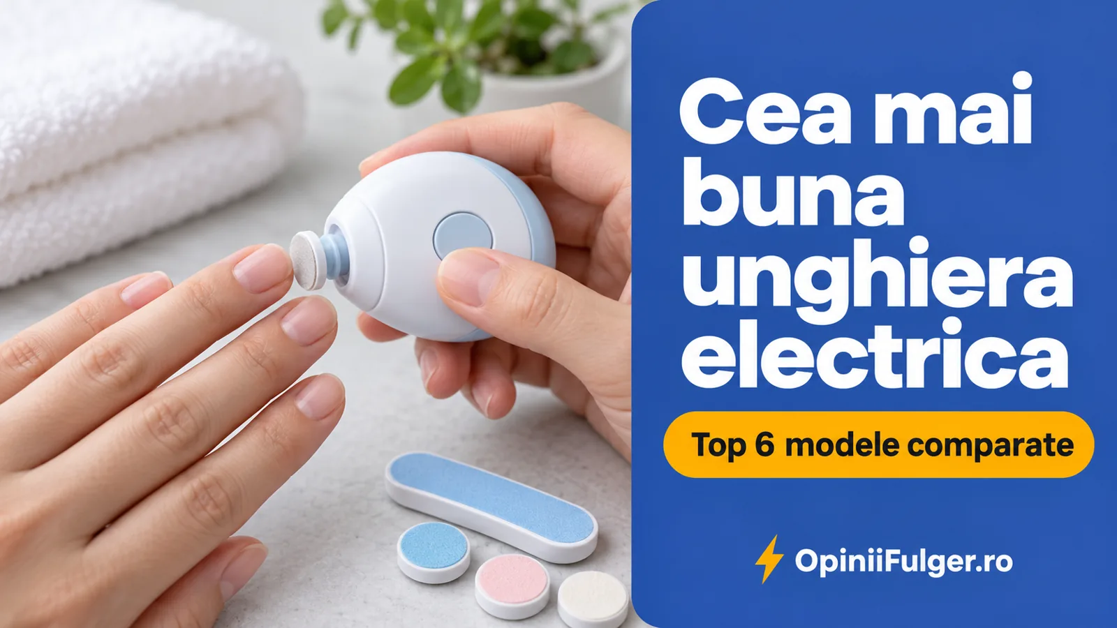 Cea mai buna unghiera electrica - top 6 modele comparate