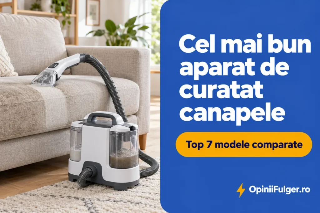 Cel mai bun aparat de curatat canapele - top 7 modele comparate