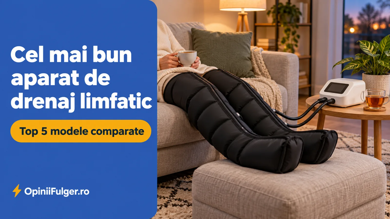 Cel mai bun aparat de drenaj limfatic - top 5 modele comparate