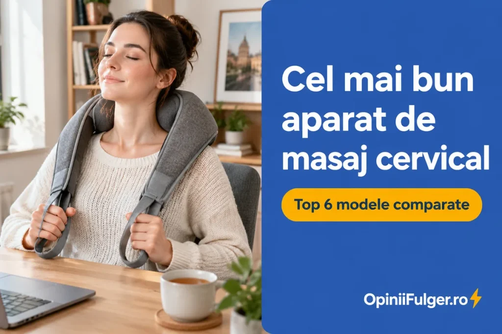 Cel mai bun aparat de masaj cervical - top 6 modele comparate
