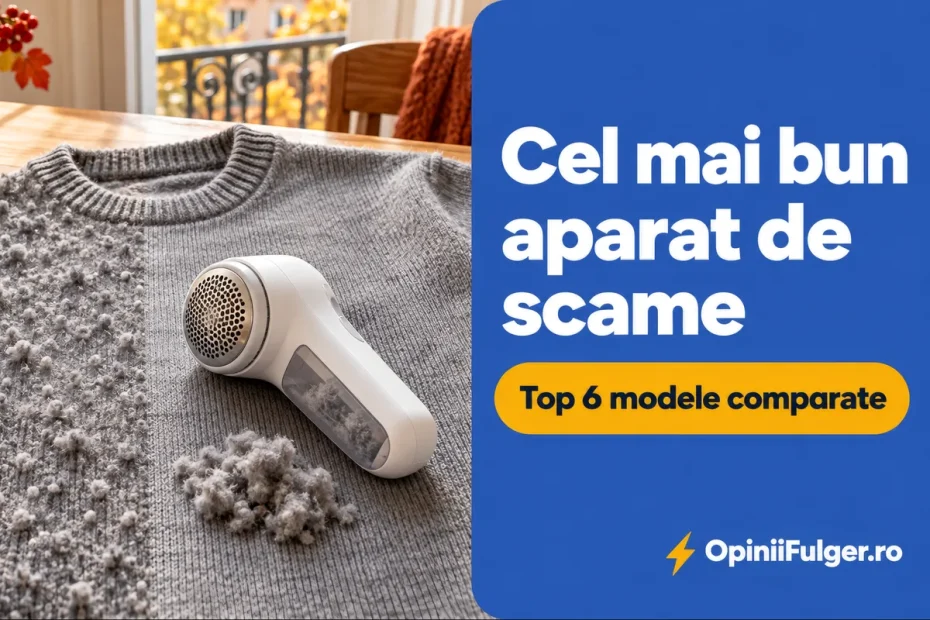 Cel mai bun aparat de scame - top 6 modele comparate