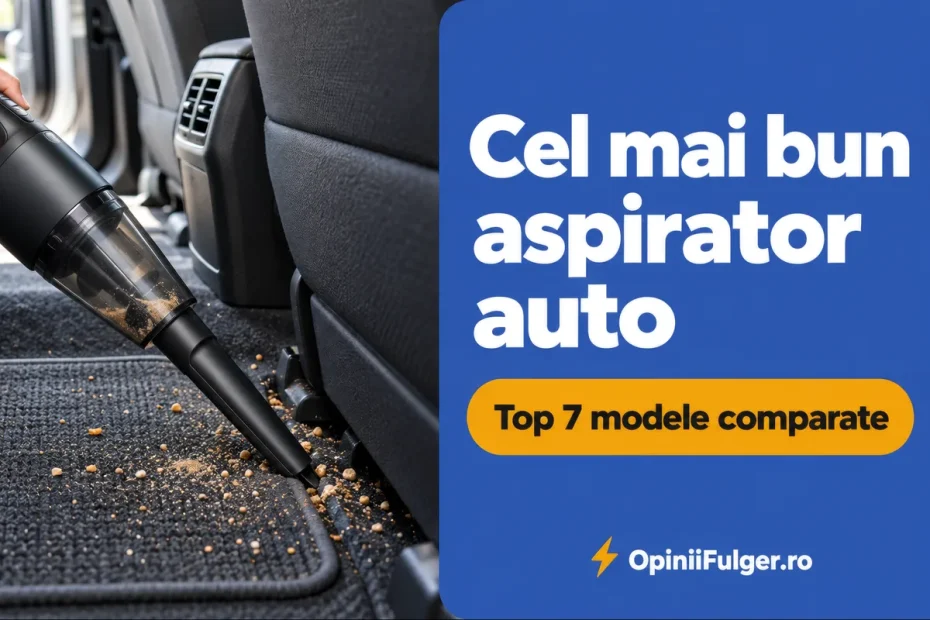 Cel mai bun aspirator auto - top 7 modele comparate