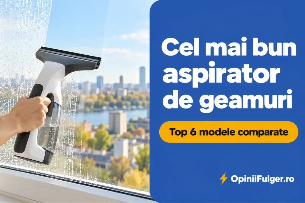 Cel mai bun aspirator de geamuri - top 6 modele comparate