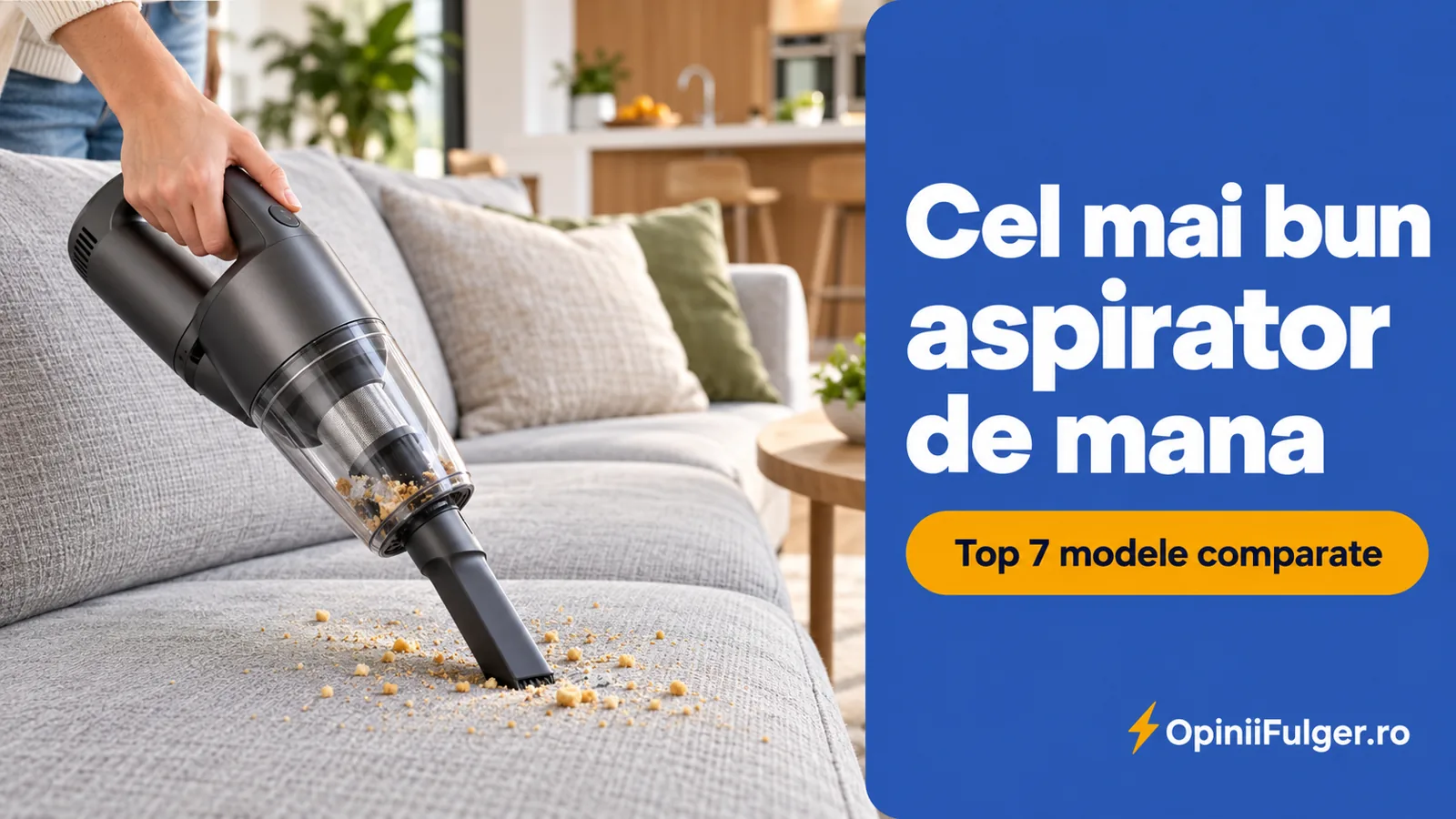 Cel mai bun aspirator de mana - top 7 modele comparate