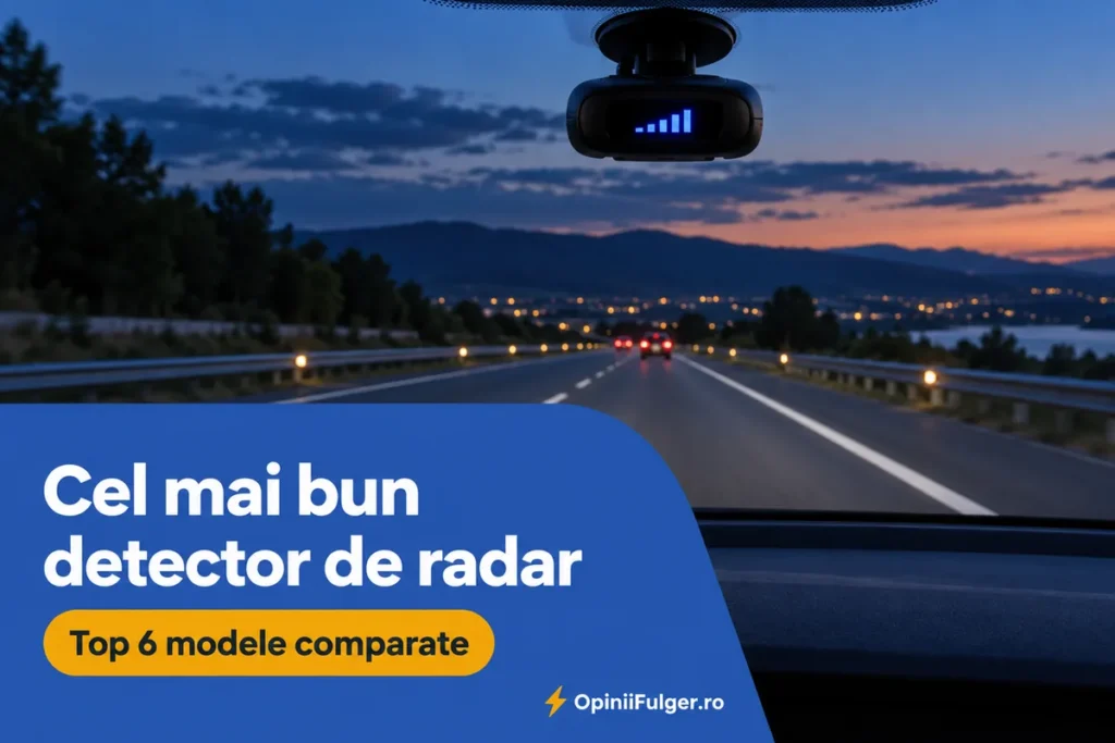 Cel mai bun detector de radar - top 6 modele comparate