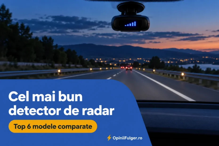 Cel mai bun detector de radar - top 6 modele comparate