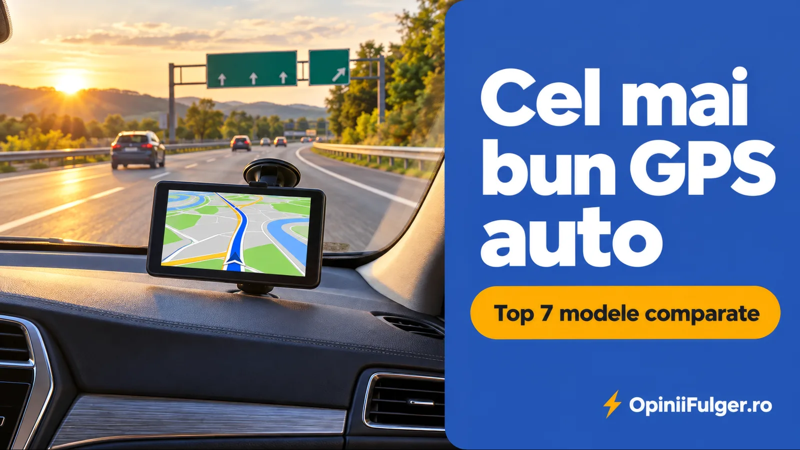 Cel mai bun GPS auto - top 7 navigatii comparate