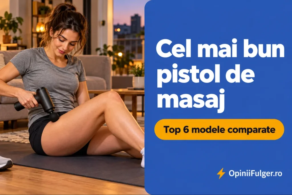 Cel mai bun pistol de masaj - top 6 modele comparate