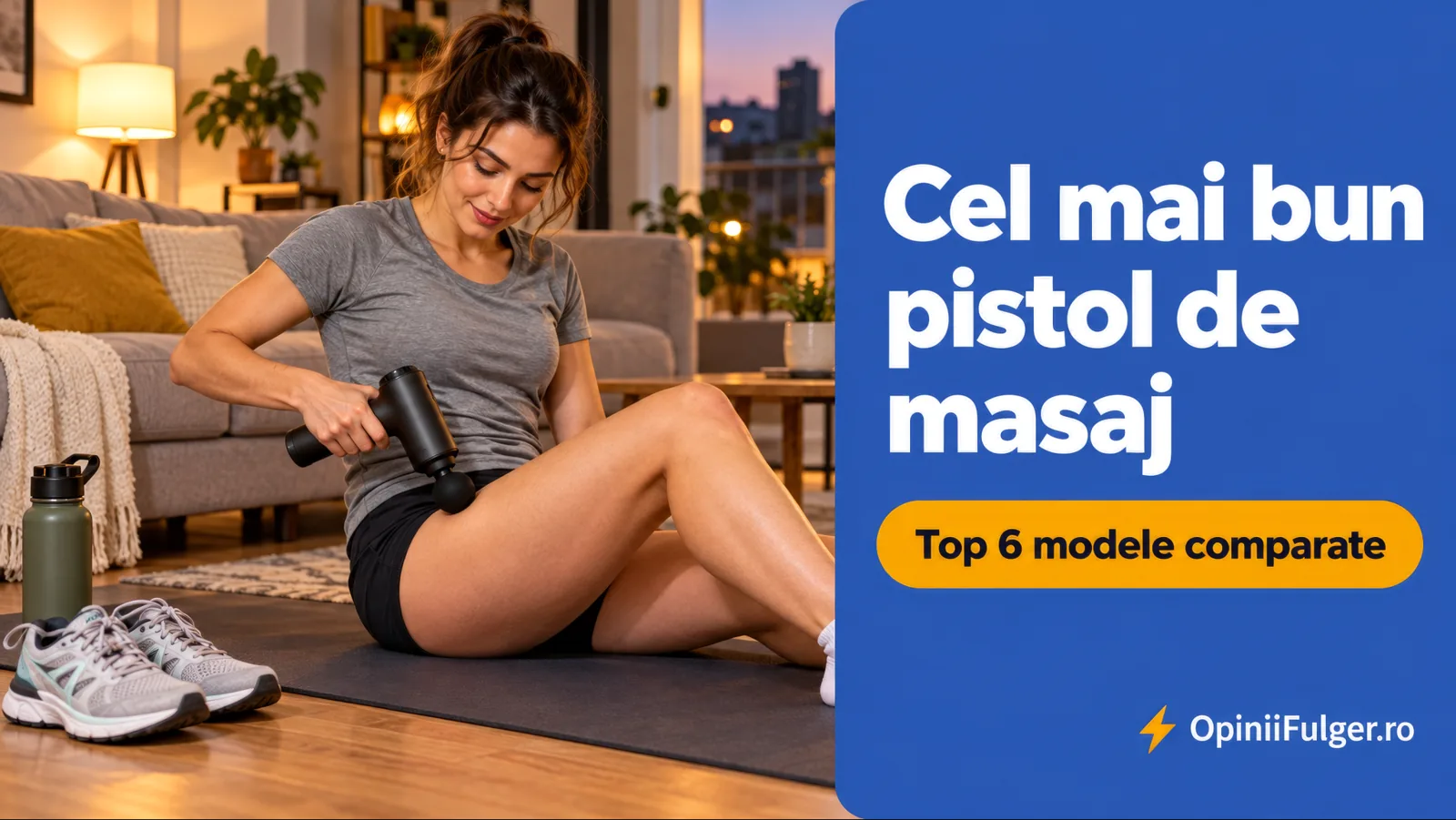 Cel mai bun pistol de masaj - top 6 modele comparate