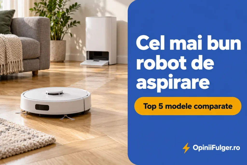 Cel mai bun robot de aspirare - top 5 modele comparate