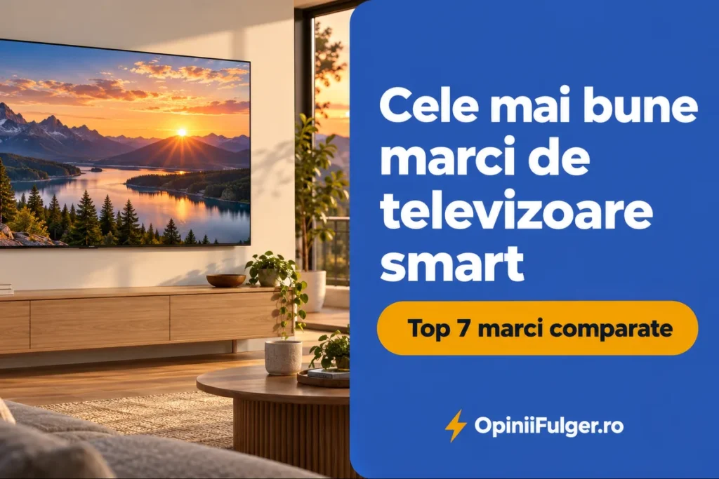 Cele mai bune marci de televizoare smart - top 7 marci comparate