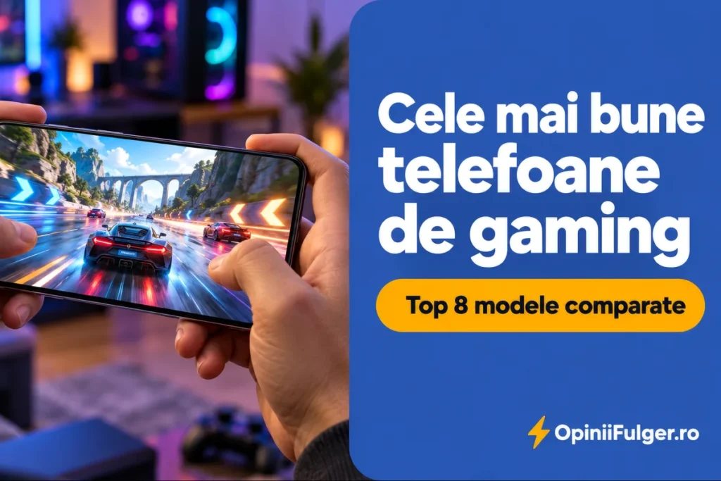 Cele mai bune telefoane de gaming - top 8 modele comparate