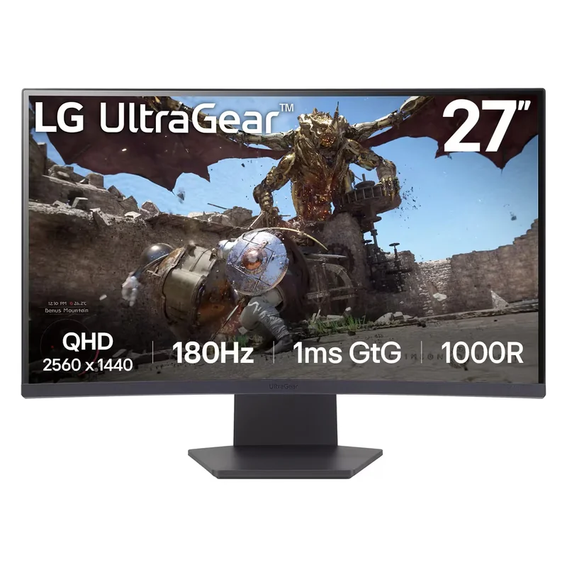 Monitor de gaming LG UltraGear 27GS60QC
