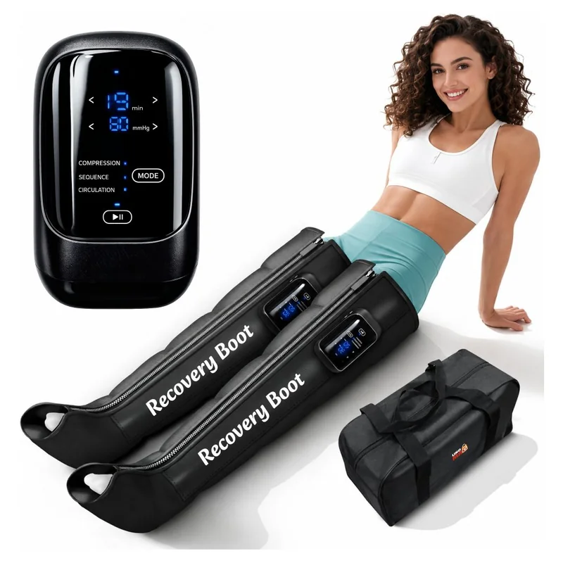 Aparat de drenaj limfatic Linomag, cizme de compresie wireless