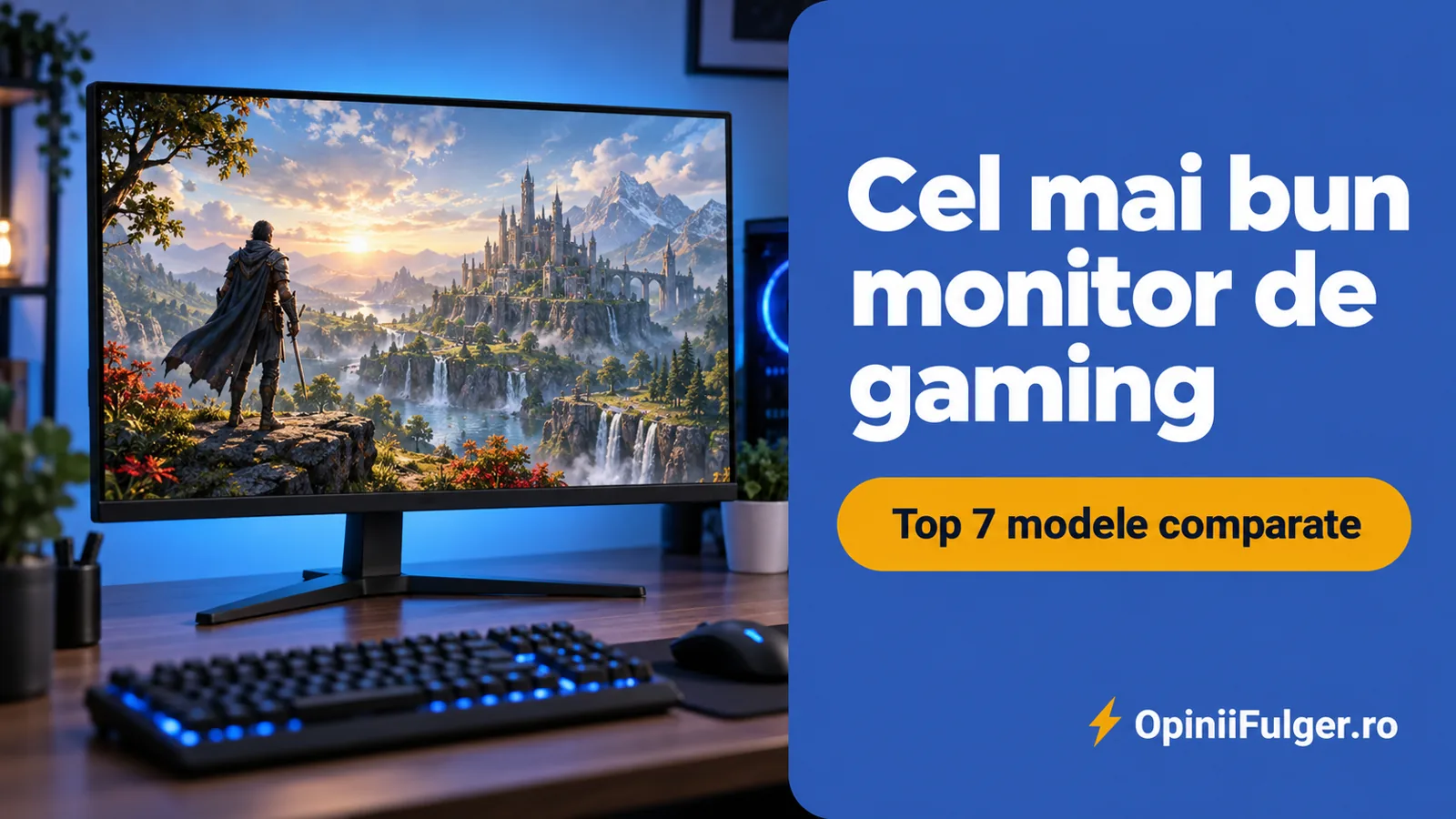 Cel mai bun monitor de gaming: top 7 modele comparate