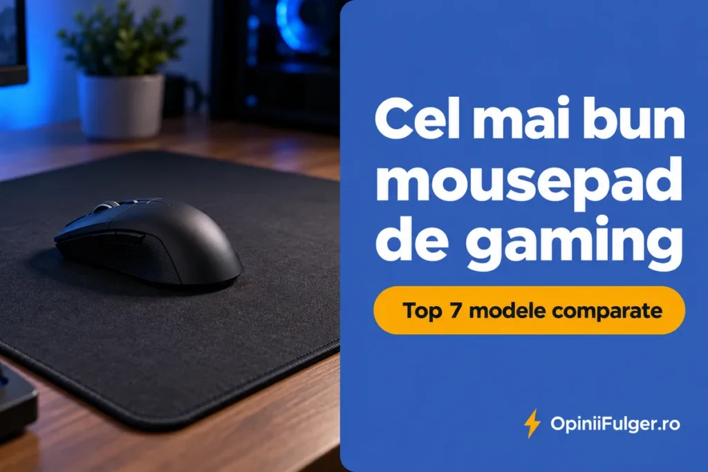 Cel mai bun mousepad de gaming: top 7 modele comparate