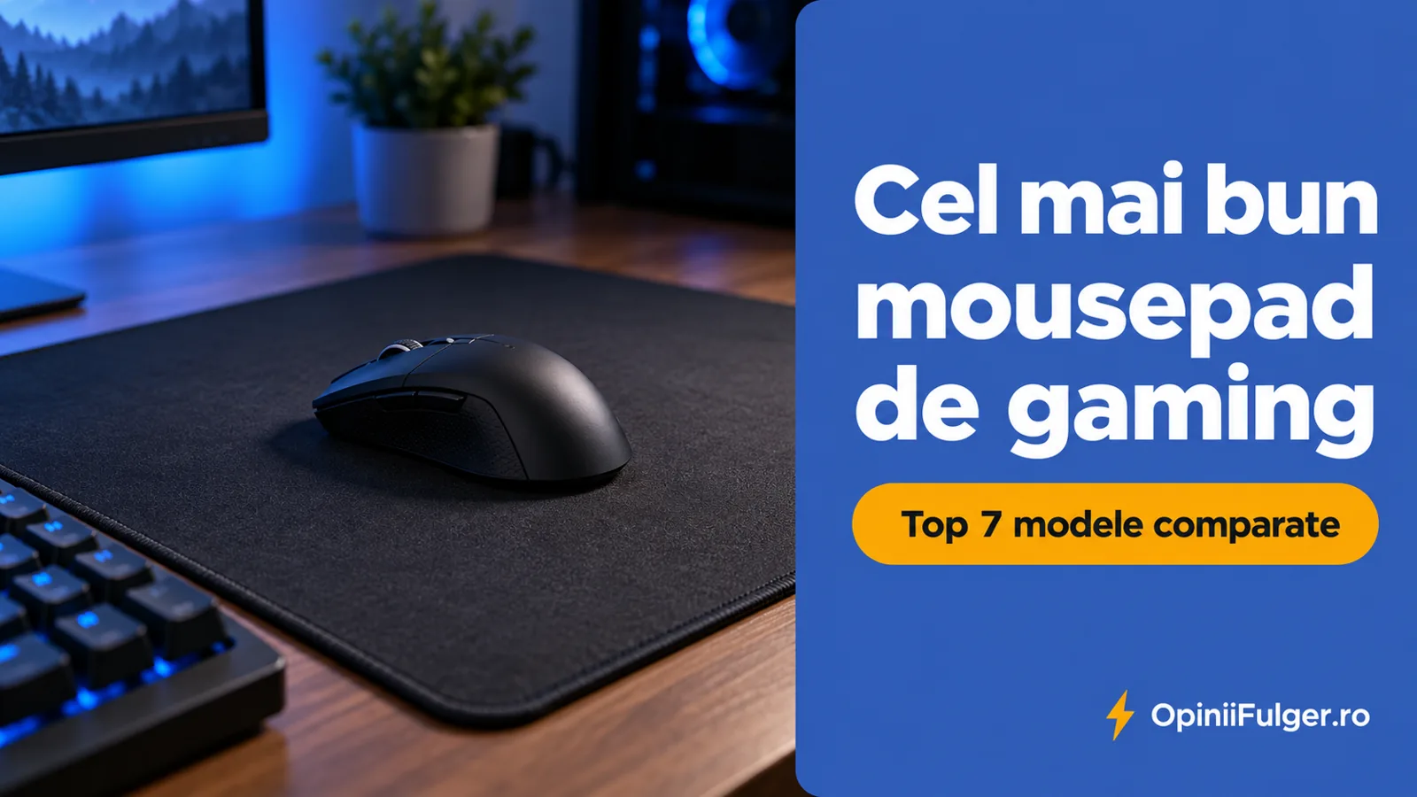 Cel mai bun mousepad de gaming: top 7 modele comparate