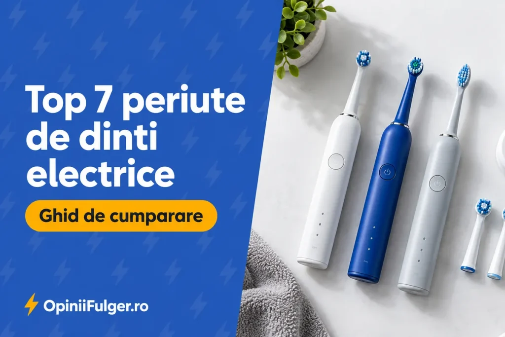 Top 7 periute de dinti electrice - ghid de cumparare