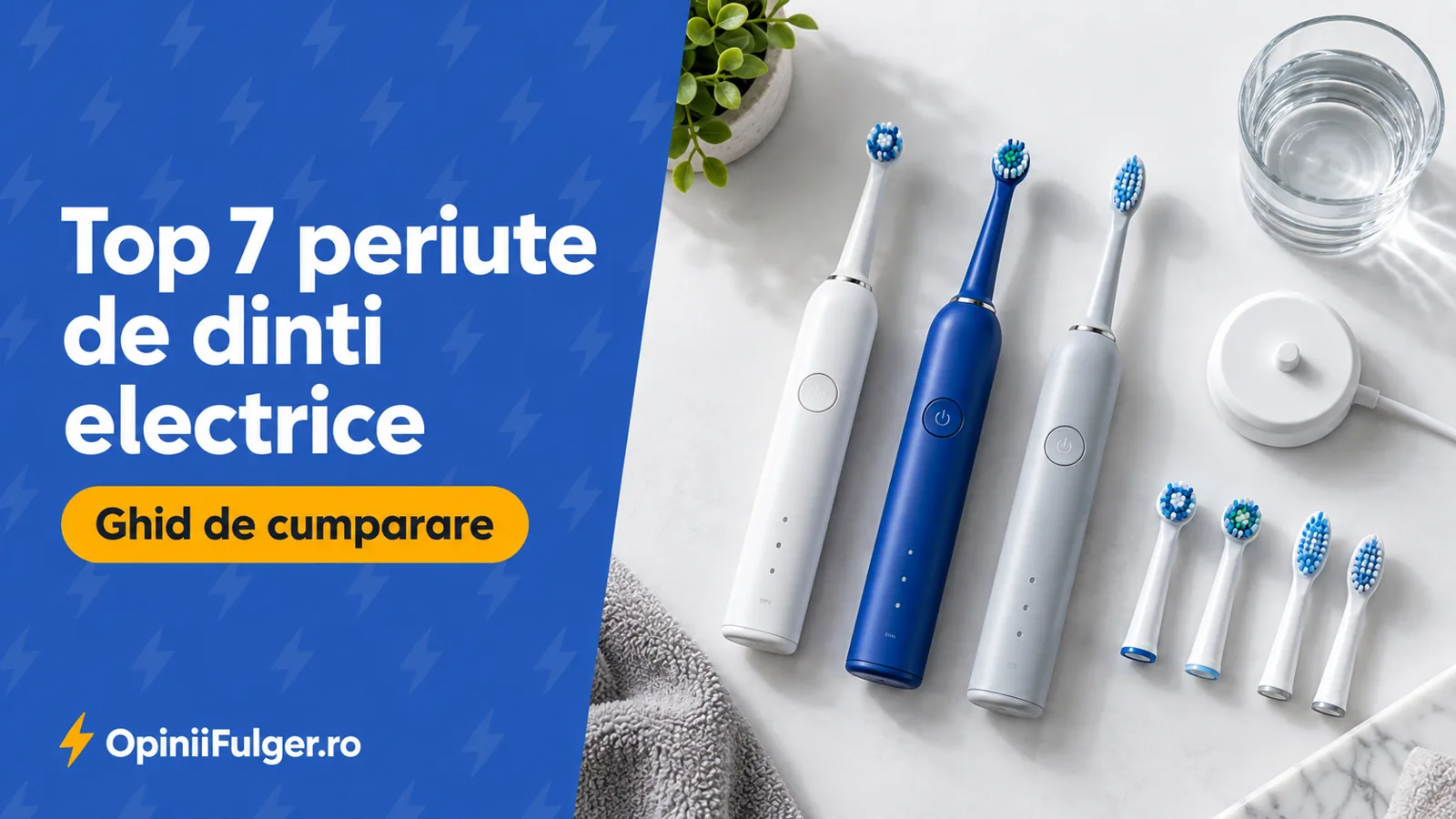 Top 7 periute de dinti electrice - ghid de cumparare